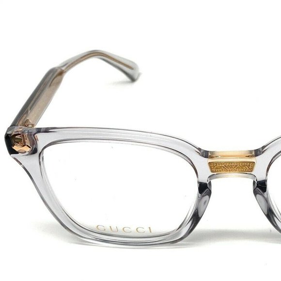 Gucci Gold Eyeglasses 50mm Unisex! Brand new - Picture 3 of 4